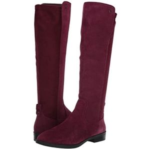 Volatile Berry Suede Boots NWT
